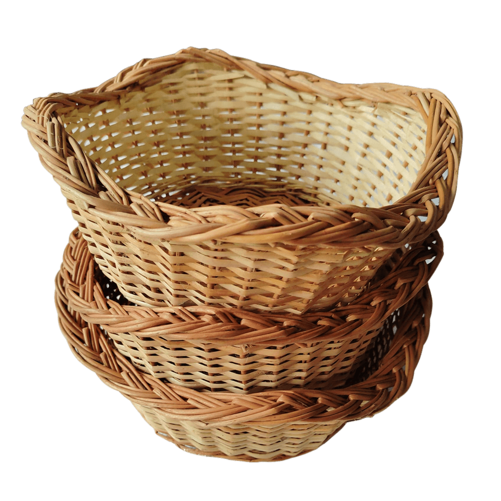 Handcrafted Wooden Cylindrical Vases (Set of 3) 1