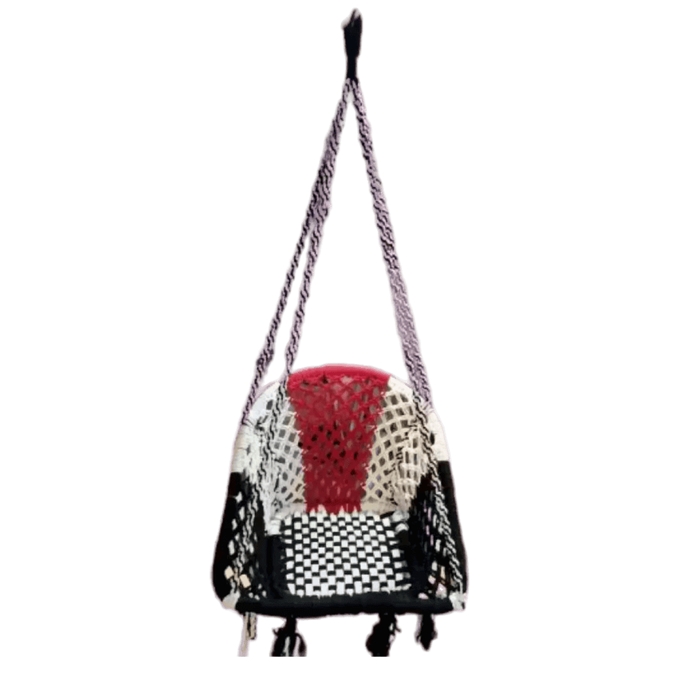 High-Quality Multi-Colour Cotton Jhula (D-Shape)