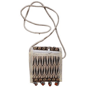 Juko Swapnam Bag for Baby ,( White & Rust Colour)