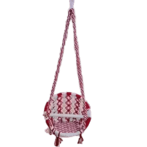 Soft Cotton Baby Round Swing (Jhula) with Safety Guard