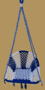 Cradle D Shape Tri Blue